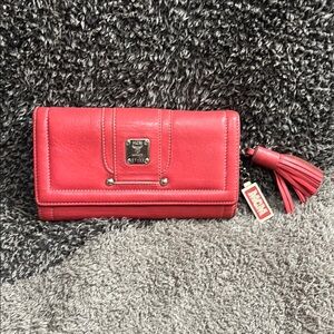 MCM Pink Leather Wallet